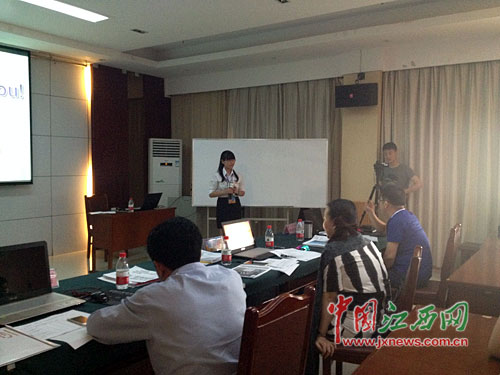 2015青年创业创新大赛江西初赛比赛现场