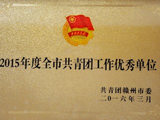 2015年度赣州市共青团工作优秀单位