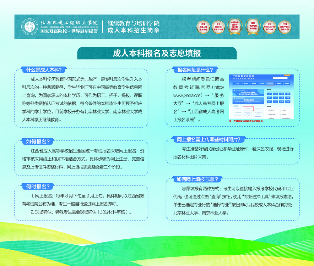 【130cmx110cm】继续教育与培训学院主楼负一楼宣传栏 (1)