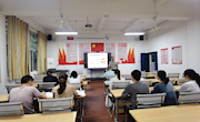林业学院党总支书记温德华为测量专业党支部讲党课