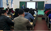 我院教师王程旺进行《植物识别》公开课