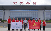 【新时代文明实践】工业与设计学院“三叶草”志愿服务团队到万安县开展延安精神“进乡村”系列宣讲活动