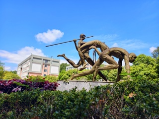 校园风景图